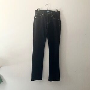 Jag Jeans Eloise Dark Wash High Rise Straight Leg Stretch Jeans Size 0
